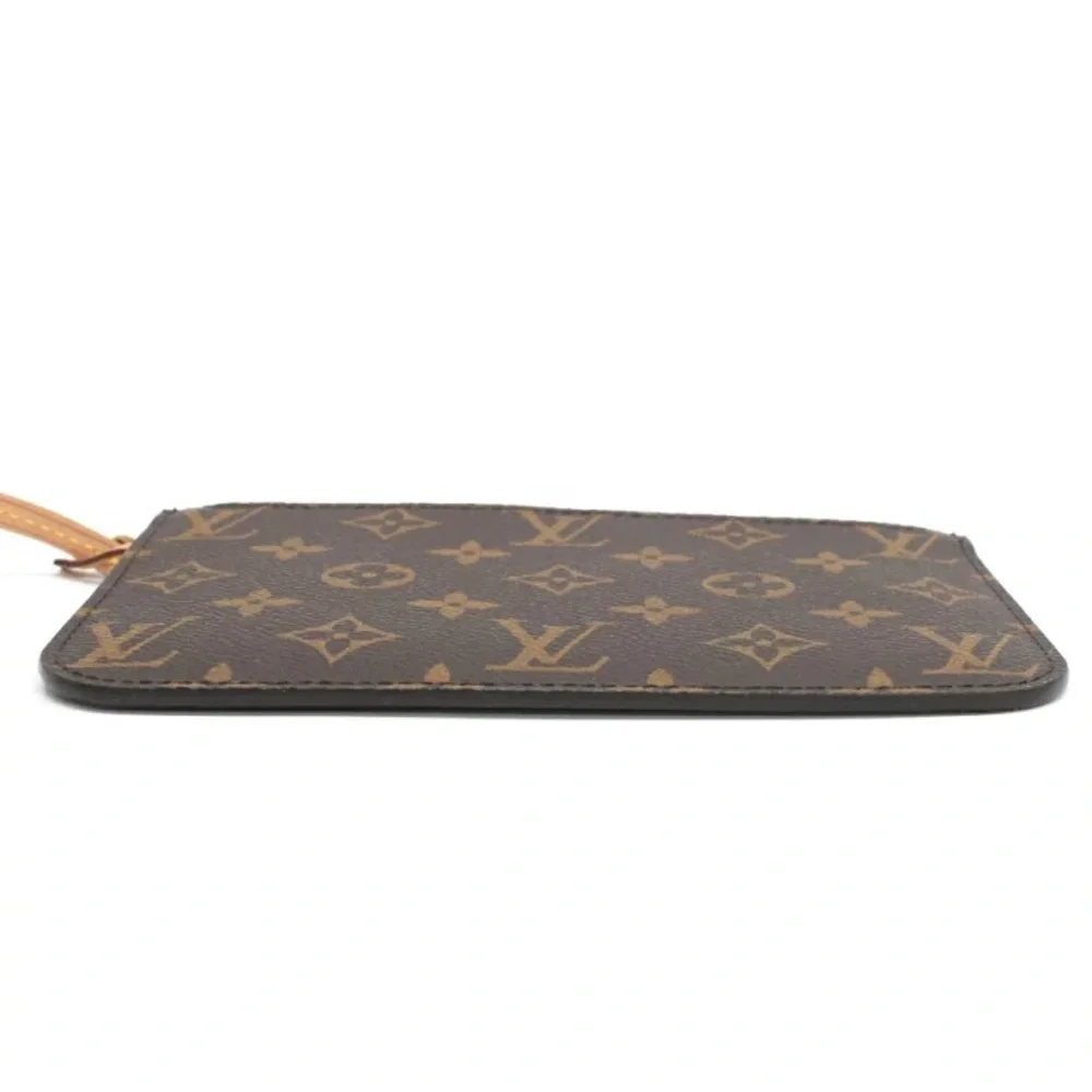 Authentic Louis Vuitton Neverfull PM pink pivone pouch monogram